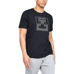 Under Armour Inverse Box Logo Koszulka Czarny. Czarne podkoszulki męskie Under Armour, l, z nadrukiem, z elastanu, z krótkim rękawem. Za 119,95 zł.