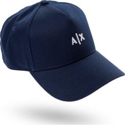 CZAPKA Z DASZKIEM Armani Exchange. Czapki męskie Armani Exchange, na zimę, bez wzorów, sportowe. Za 149,00 zł.