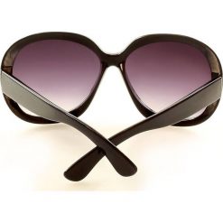 Duże okulary przeciwsłoneczne muchy mazzini oversize design czarny. Czarne okulary przeciwsłoneczne damskie LOOKS STYLE EYEWAER, eleganckie. W wyprzedaży za 64,90 zł.