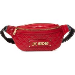 Saszetka nerka LOVE MOSCHINO - JC4206PP0AKA0500 Rosso. Czerwone nerki damskie Love Moschino, bez wzorów, ze skóry ekologicznej, młodzieżowe, bez dodatków. Za 599,00 zł.