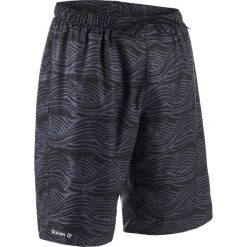 Spodenki surfing długie SBS 100 Flake Stamp. Czarne koszulki męskie OLAIAN, xl, bez wzorów, z poliesteru, sportowe, bez kołnierzyka, bez rękawów, długie. Za 49,99 zł.