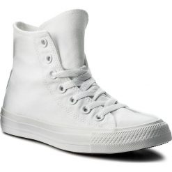 Trampki CONVERSE - Ct As Sp Hi 1U646 White Monochrome. Białe półbuty męskie Converse, na co dzień, bez wzorów, z gumy, bez zapięcia. Za 299,00 zł.