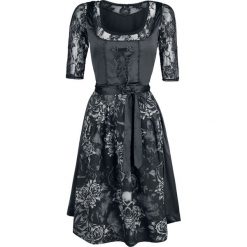 Black Premium by EMP Hedi's Dirndl Sukienka czarny. Szare sukienki balowe marki FOX. Za 365,90 zł.