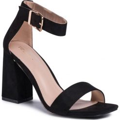 Sandały DEEZEE - KL-1519-W1 Black. Czarne klapki damskie DeeZee, bez wzorów, ze skóry ekologicznej, bez obcasa. Za 89,99 zł.