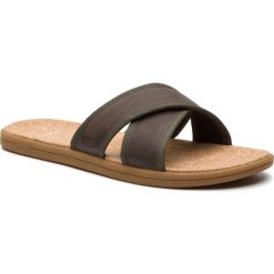 Klapki UGG - M Seaside Slide 1092172 M/Alp. Pomarańczowe klapki męskie Ugg, bez wzorów, ze skóry. W wyprzedaży za 269,00 zł.