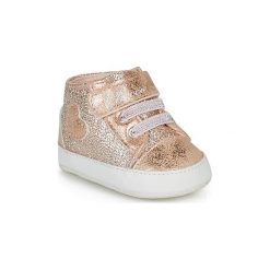 Buty Dziecko Chicco NESTINA. Różowe trampki dziewczęce Chicco, bez wzorów, bez zapięcia. Za 69,00 zł.