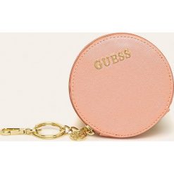 Guess Jeans - Portfel. Zielone portfele damskie Guess Jeans, z aplikacjami, z jeansu. Za 139,90 zł.