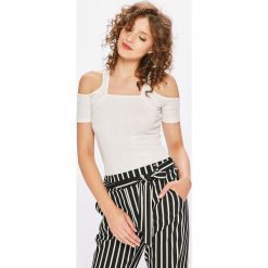 Miss Poem - Top. Szare topy damskie Miss Poem, l, z nadrukiem, z dzianiny. W wyprzedaży za 39,90 zł.