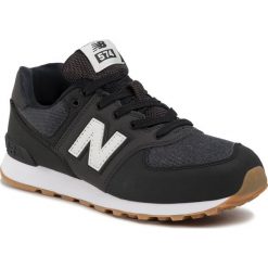 Sneakersy NEW BALANCE - GC574DMK Czarny. Czarne półbuty damskie New Balance, ze skóry ekologicznej. W wyprzedaży za 179,00 zł.