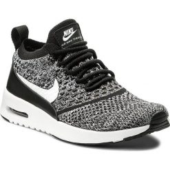 Buty NIKE - Air Max Thea Ultra Fk 881175 001 Black/White. Szare buty sportowe damskie Nike, na co dzień, bez wzorów, ze skóry, bez obcasa, bez zapięcia. W wyprzedaży za 499,00 zł.