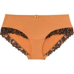 Figi "panty" bonprix cynamonowy. Pomarańczowe panty damskie bonprix. Za 19,99 zł.