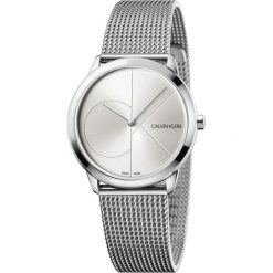 Calvin Klein Minimal Zegarek Srebrny. Szare zegarki damskie Calvin Klein, srebrne. Za 917,95 zł.
