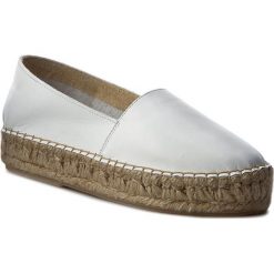 Espadryle SERGIO BARDI - Maya FS127223617PM 102. Białe espadryle damskie marki Sergio Bardi, ze skóry, na płaskiej podeszwie. Za 209,00 zł.