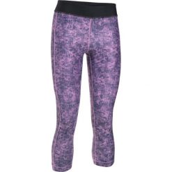 Spodnie sportowe damskie: Under Armour Spodnie damskie HeatGear Armour PrintGrap Capri różowe r. M (1302774-924)