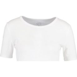 J.CREW PERFECT FIT Tshirt basic white. Białe t-shirty damskie marki J.CREW, xl, z bawełny. Za 129,00 zł.