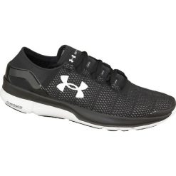 Under Armour Under Armour Speedform 1289789-001 42 Czarne. Czarne buty sportowe męskie Under Armour, z syntetyku, bez zapięcia, do biegania. W wyprzedaży za 399,99 zł.