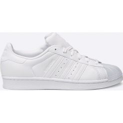 Adidas Originals - Buty Superstar Glossy. Szare buty sportowe damskie adidas Originals, z materiału. W wyprzedaży za 349,90 zł.