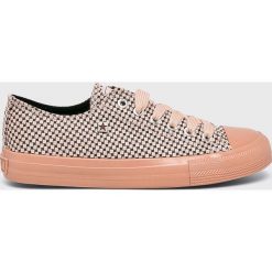 Big Star - Tenisówki. Różowe trampki i tenisówki damskie marki BIG STAR, z gumy, na sznurówki. Za 109,90 zł.