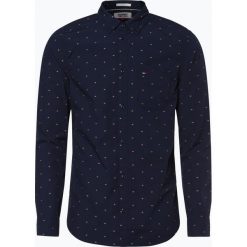 Tommy Jeans - Koszula męska, niebieski. Niebieskie koszule męskie marki Tommy Jeans, xxl, bez wzorów, z jeansu, bez kołnierzyka, bez rękawów. Za 359,95 zł.