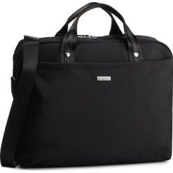 Torba na laptopa BUGATTI - 49824901 Black. Czarne torby męskie skórzane Bugatti, bez wzorów, z materiału. Za 529,00 zł.