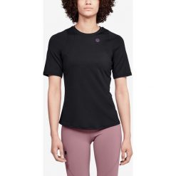 Under Armour RUSH Koszulka Czarny. Czarne koszulki damskie Under Armour, xl, bez wzorów, z elastanu, bez kołnierzyka, z krótkim rękawem. Za 240,95 zł.
