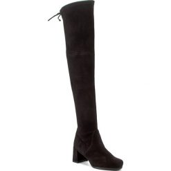 Buty zimowe damskie: Muszkieterki STUART WEITZMAN – Hinterland Black Suede