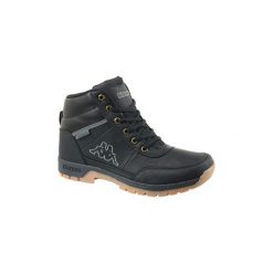 Buty Kappa Bright Mid Light 242075-1111. Czarne buty trekkingowe męskie Kappa, bez zapięcia, trekkingowe. Za 129,99 zł.