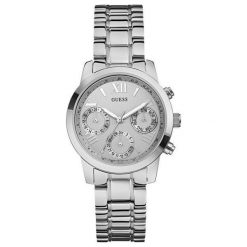 Guess Ladies Sport Mini Sunrise W0448L1. Szare zegarki damskie marki Guess. W wyprzedaży za 550,00 zł.