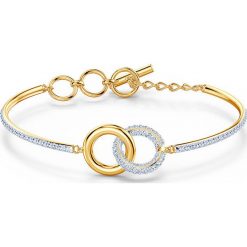 Swarovski - Bransoletka Stone. Żółte bransoletki damskie Swarovski, z materiału, z kryształem, metalowe. Za 379,90 zł.