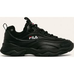 Fila - Buty Ray Low Wmn. Czarne buty sportowe damskie Fila, bez wzorów, z gumy, sportowe. Za 429,90 zł.