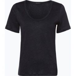 Marc O'Polo - Damska bluzka lniana, niebieski. Niebieskie bluzki damskie Marc O'Polo, xs, bez wzorów, polo, bez rękawów. Za 199,95 zł.