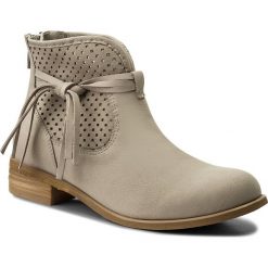 Botki LASOCKI - 70409-08 Szary. Szare buty zimowe damskie marki Lasocki, z nubiku, na obcasie. W wyprzedaży za 199,99 zł.