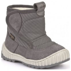 Froddo Buty Zimowe Dziecięce 20 Szary. Szare buciki niemowlęce chłopięce Froddo, na zimę, ze skóry. Za 215,00 zł.