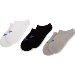 Zestaw 3 par niskich skarpet unisex adidas - Trefoil Liner AB3889 White/Black/Mgreyh. Skarpetki damskie Adidas. Za 49,95 zł.