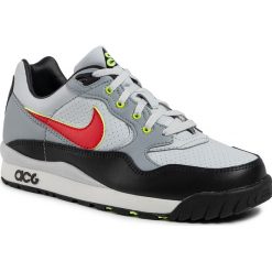 Buty NIKE - Air Wildwood Acg AO3116 001 Pure Platinum/Comet Red. Szare półbuty damskie Nike, bez wzorów, ze skóry, eleganckie, bez obcasa, na płaskiej podeszwie, bez zapięcia. W wyprzedaży za 379,00 zł.