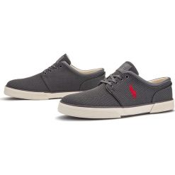 POLO RALPH LAUREN FAXON LOW-NE > 816784867003. Trampki męskie Ralph Lauren, bez wzorów, ze skóry, eleganckie, na sznurówki. W wyprzedaży za 239,99 zł.