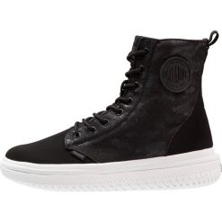 Botki damskie: Palladium CRUSHION Botki sznurowane black