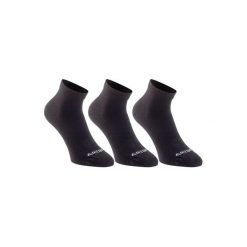 SKARPETY RS160 x3 CZARNE. Czarne skarpetki męskie ARTENGO. Za 14,99 zł.