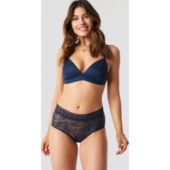 Lulu's Drawer Leah High Panty - Blue. Niebieskie panty damskie Lulu's Drawer, s, bez wzorów. Za 80,95 zł.