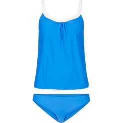 Tankini (2 części) bonprix niebieski. Niebieskie stroje kąpielowe damskie bonprix, bez wzorów, klasyczne. Za 69,99 zł.