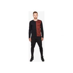 BLUZA HOLE BLACK. Czerwone bluzy męskie marki Lucas brondel, s, bez wzorów, bez kołnierzyka, bez rękawów, bez kaptura. Za 220,00 zł.