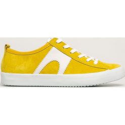 Camper - Buty skórzane Imar Copa. Żółte buty sportowe damskie Camper, ze skóry. Za 399,90 zł.