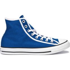 Converse Chuck Taylor All Star Hi Tenisówki Niebieski. Niebieskie trampki i tenisówki damskie Converse, bez wzorów, z materiału, bez zapięcia. Za 378,95 zł.