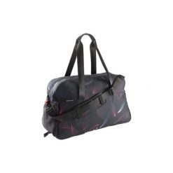 Torba fitness kardio 30 l z nadrukiem. Różowe plecaki męskie DOMYOS, z nadrukiem, z poliesteru. Za 79,99 zł.