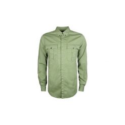 Koszule z długim rękawem Dsquared S71DM0310. Zielone koszule męskie Dsquared, s, bez wzorów, bez kołnierzyka, z długim rękawem. Za 899,00 zł.