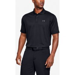 Under Armour Performance Polo Koszulka Czarny. Czarne podkoszulki męskie Under Armour, xl, bez wzorów, z poliesteru, bez rękawów. Za 240,95 zł.