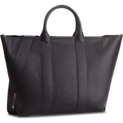 Torebka CALVIN KLEIN - Race Ew Shopper K60K604838 001. Czarne shopper bag damskie Calvin Klein, ze skóry ekologicznej. Za 749,00 zł.