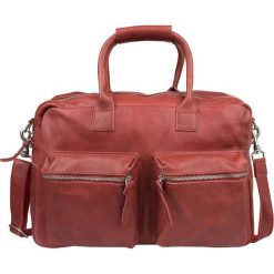 Torby na ramię męskie: Skórzana torba „The Bag” w kolorze rdzawym – 42 x 27 x 15 cm