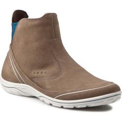 Botki ECCO - Arizona 83655359272 Birch/Sea Port. Brązowe buty zimowe damskie ecco, z materiału. W wyprzedaży za 249,00 zł.
