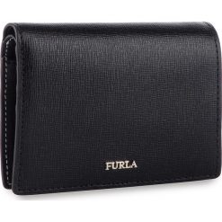 Mały Portfel Damski FURLA - Babylon 1025466 P PBR6 B30 Onyx/Toni Gesso. Czarne portfele damskie Furla, bez wzorów, ze skóry. Za 485,00 zł.